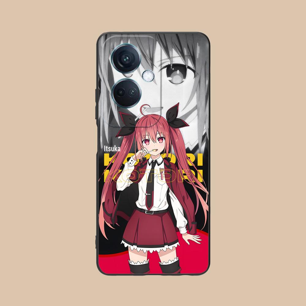 Чехол для мобильного телефона Date a Live Котори Ицука, матовый ТПУ, для OPPO Reno 14 13 12 11 10 9 8 7 6 5 F T Pro 5G, цветная печать