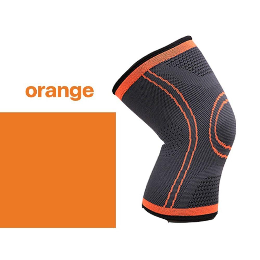 Elastic Knee Patella Protector Black Green Orange Knee Pad Sports Supplies Compression Knee Pads