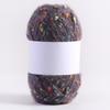 1 Roll DIY Knitting Crochet Rainbow Color Mohair Yarn 50g/ball Hand-woven Dot Comfortable