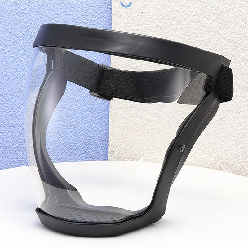 Полнолицевая защитная крышка, кухонная прозрачная защитная крышка, бытовое масло, брызгозащищенное, уход за лицом для глаз