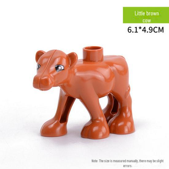 Аксессуары для животных из крупных частиц: Совместимые конструкторы Lego для детей от 3 лет и старше — детали для моделирования прерий, океана и джунглей