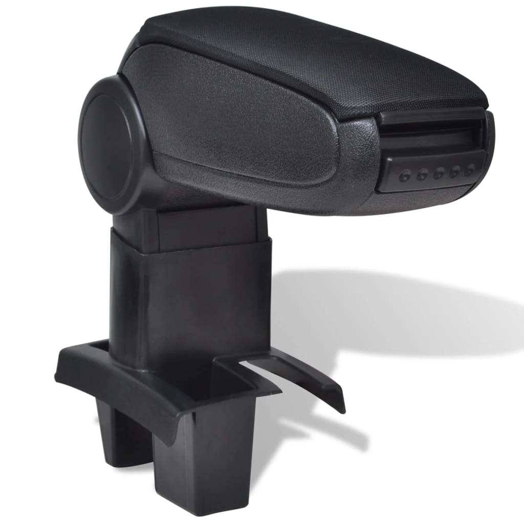 Adjustable Armrest with Storage Compartment Compatible with Peugeot 307 (2004)