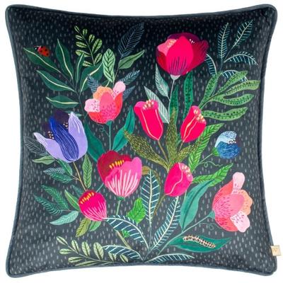 Бархатный чехол на подушку Wylder Nature Wild Gardens Posies