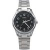 MTP-V005D-1B4 Men's Standard Stainless Steel Number Black Dial Analog Watch