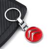 1pcs New Car Metal Keychain Hollow Key Ring Accessories For Citroen C1 C2 C3 C4 Grand Picasso C4L C5 C-ELYSEE Berlingo Cactus DS