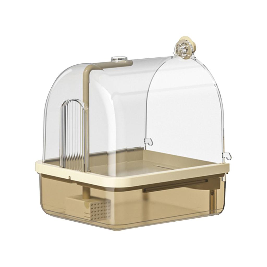 USB клетка для циркуляции воды, ванна для птиц - душевая кабина для попугаев