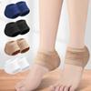 Fasciitis Support Moisturizing Female Socks Silicone Heel Pads Gel Heel Protector Half-yard Socks
