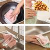 10 шт. кухонных тряпок - Высокая впитываемость, быстросохнущие, многоразовые для протирки посуды, плиты, раковины, пятен от воды