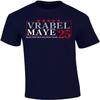 Trenz Shirt Company Vabrel Maye 2025 Сделаем Новую Англию Снова Великой Футболка с коротким рукавом