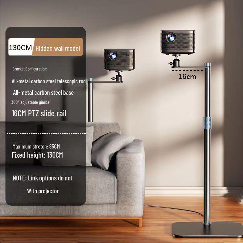 Yanniu Adjustable Floor & Desktop Projector Mount for Various Models