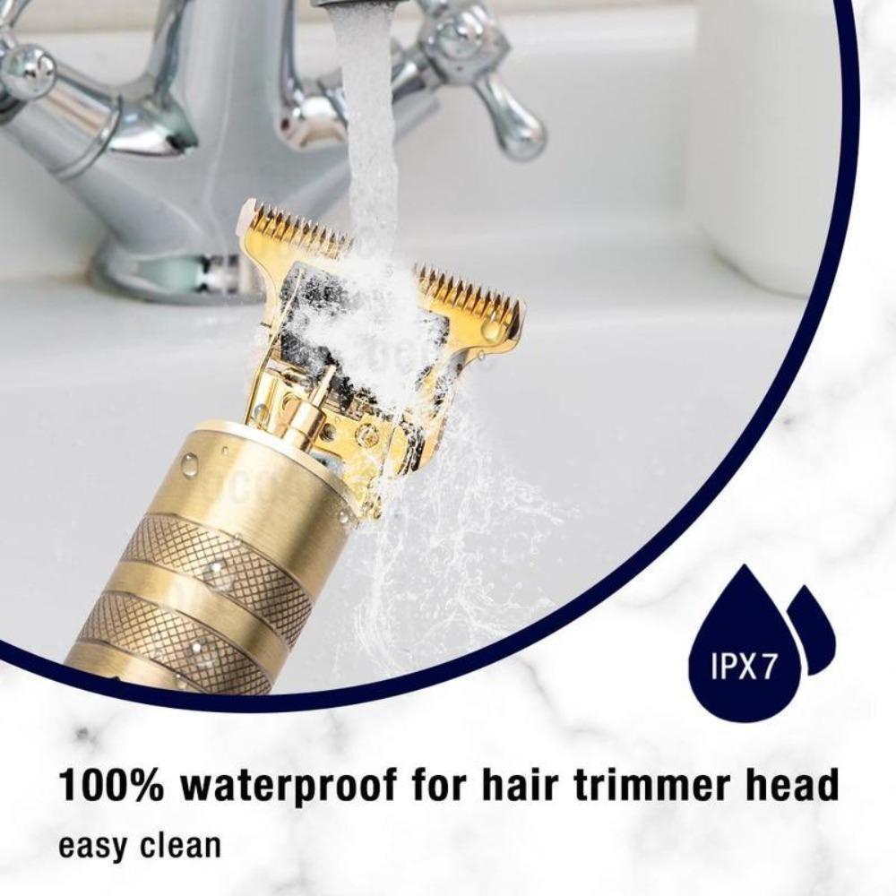 Триммер для мужчин Машинка для стрижки волос Машинка для стрижки волос Профессиональный лысый триммер Борода Электрическая бритва USB Парикмахерская