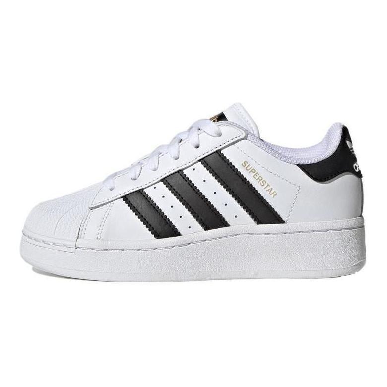adidas SUPERSTAR XLG Износостойкие Низкие Детские Скейтбордические Ботинки Белые Детские IE6808