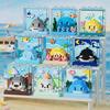 Marine Animal Building Block with Acrylic Sheet Collect Fans Gift for Kids