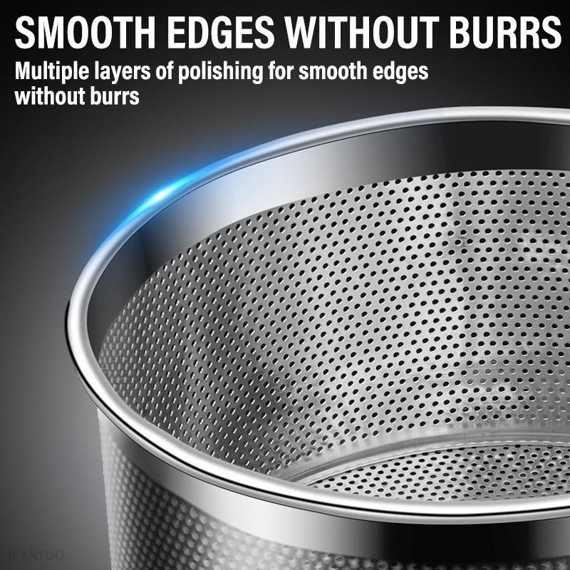 Stainless Steel Fried Mesh Kitchen Fry Basket Cooking Basket Fry Pan Oil Pan Strainer Noodle Spoon Colander French Fries Tools