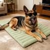 Four Color Optional Dog Mat Reversible Ice Silk Cooling Warm Plush Pet Bed Washable Foldable Portable Mattress For Travel Home