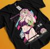 Demon Slayer Shirt Mitsuri Kanroji Tshirt Zenitsu T-Shirt Muzan Tanjiro Doma Tee