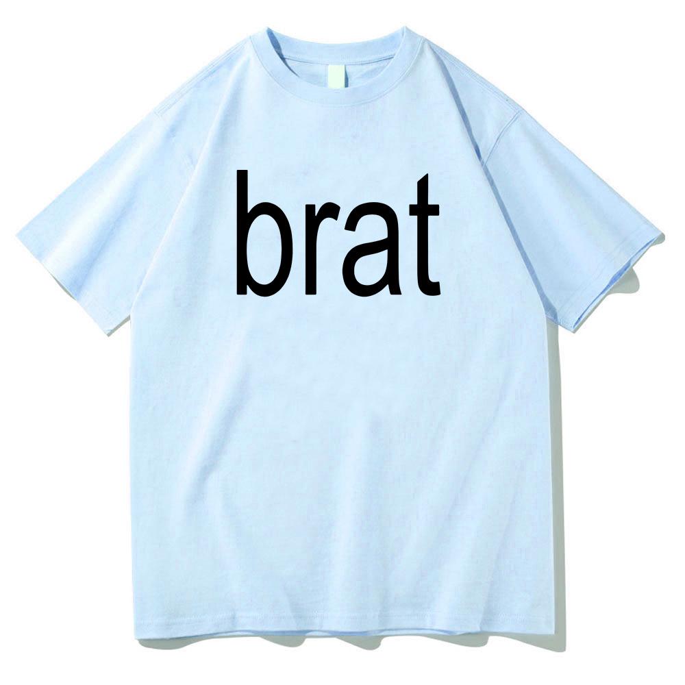 Brat Album 2024 Tour T-shirt Charli XCX with Special Guest Shygirl Tee-shirt Casual Cotton High Quality Women Tshirt Unisex Tees