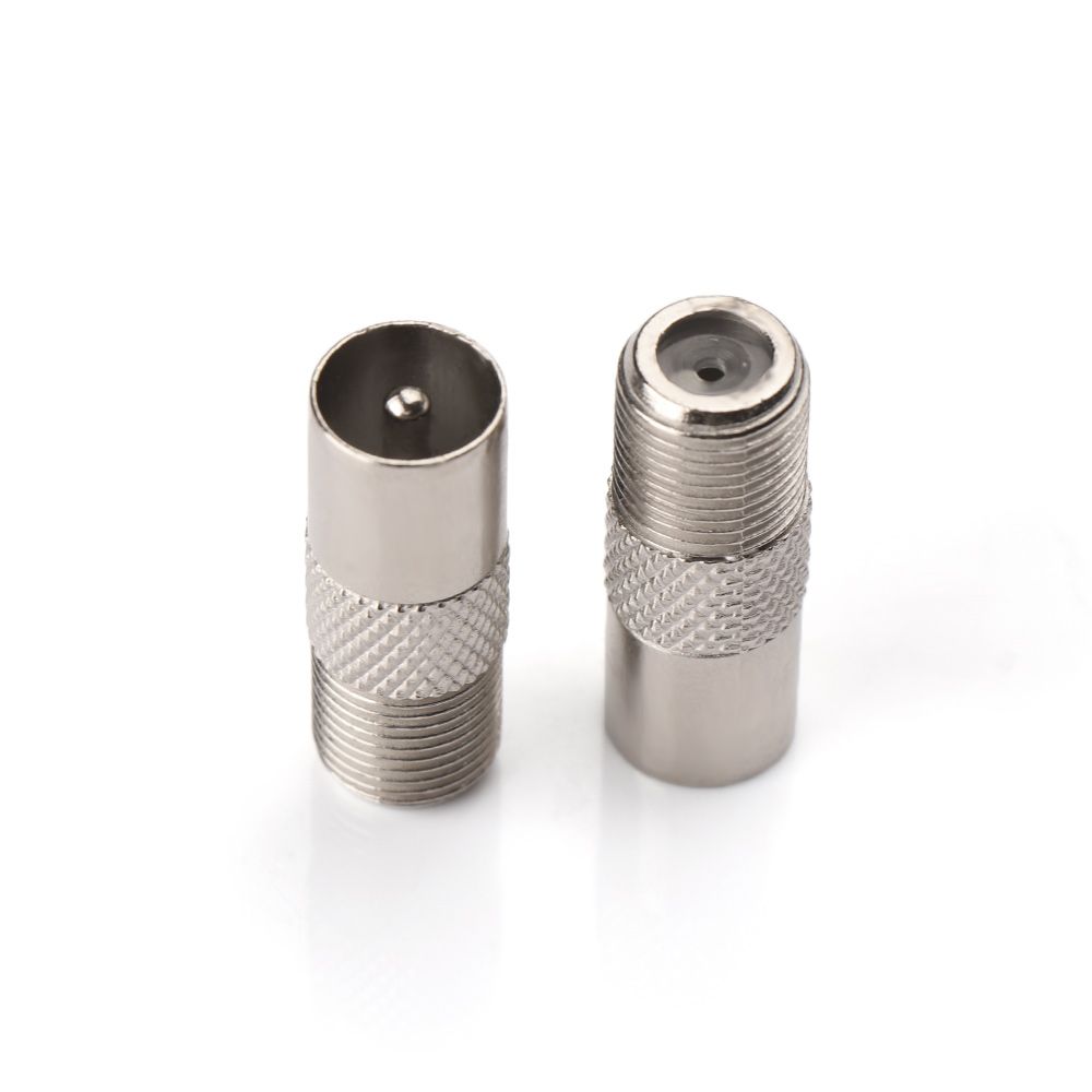 Качественный Антенный Конвертер Антенный Адаптер Штекер F Штекер F на ТВ Штекер Спутниковый Коаксиальный Разъем Типа F