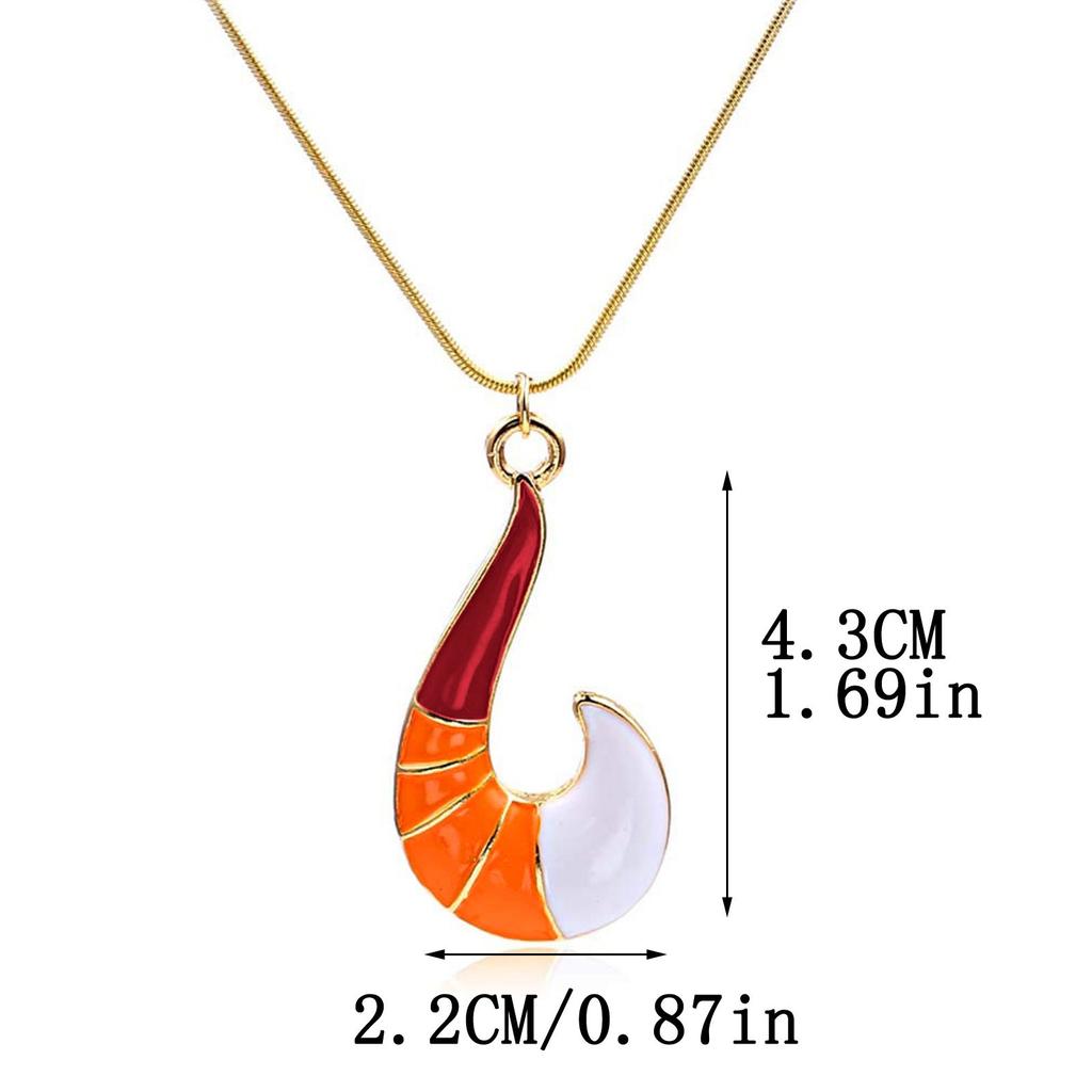 Золотое ожерелье рыболовный крючок милой формы кошачий хвост с колокольчиком женские ожерелья
