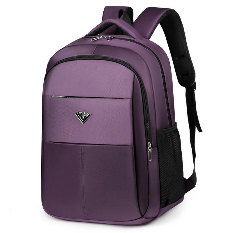 Travel Business Backpack Oxford 16in Laptop Pocket School Students Unisex Use