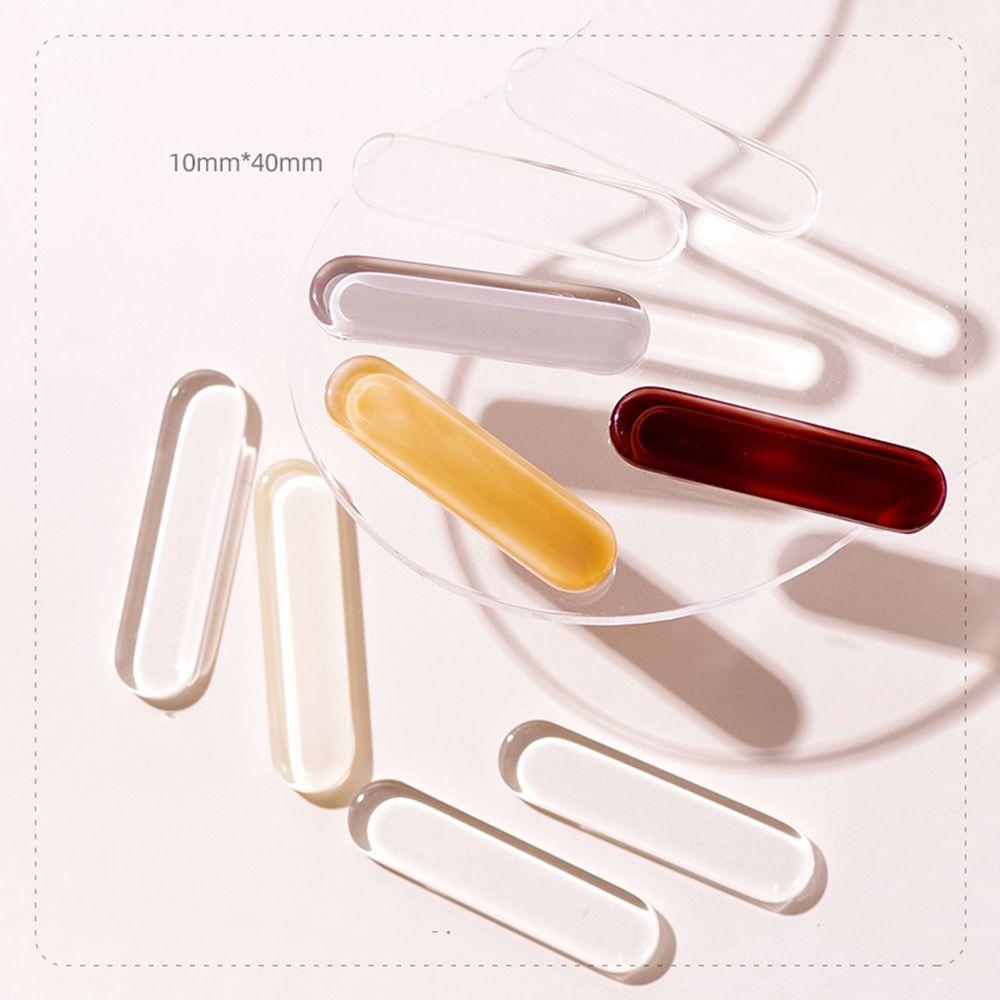 Card Round Shape Glass Color Card Nail Polish Gel Display Tablet Nail Color Showing Nail Art Tool