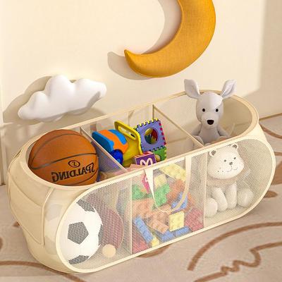 Корзина для хранения игрушек для мягких игрушек, кукол, шариков и конструктора