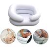 Inflatable Shampoo Basin with Tube Hair Washing Basin Wash Hair In Bed Hair Washing Bowl for Elderly Disabled Pregnant Injured