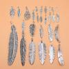 27pcs/set Feather Charms Jewelry Making Supplies Findings? Diy