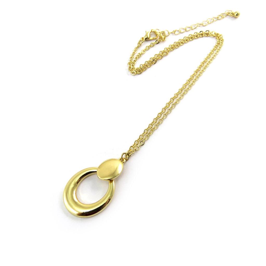 Les Trésors De Lily [N5004] - Золотое дизайнерское колье «Клеопатра»