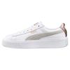 Basket Platform Euphoria Synthetic Leather Low-Top Sneakers Women Sneakers White 366814-02