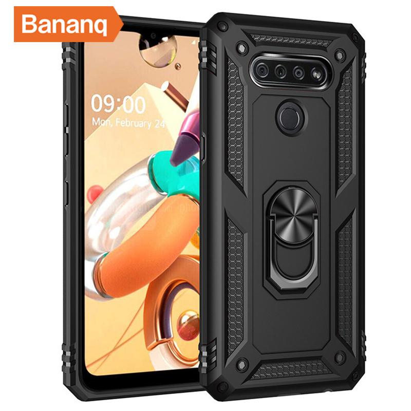 Противоударный защитный чехол Peatop для телефона LG K92 5G K53 K52 K31 K22 K32 Aristo 5 Plus Harmony 4 металлические чехлы-подставки с кольцом для пальца