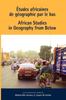 Книга African Studies In Geography from Below