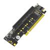 Высокоскоростная адаптерная карта PCIe 4.0 X16 с многоканальным разделением для NVMe-накопителей и ресурсоемких рабочих нагрузок