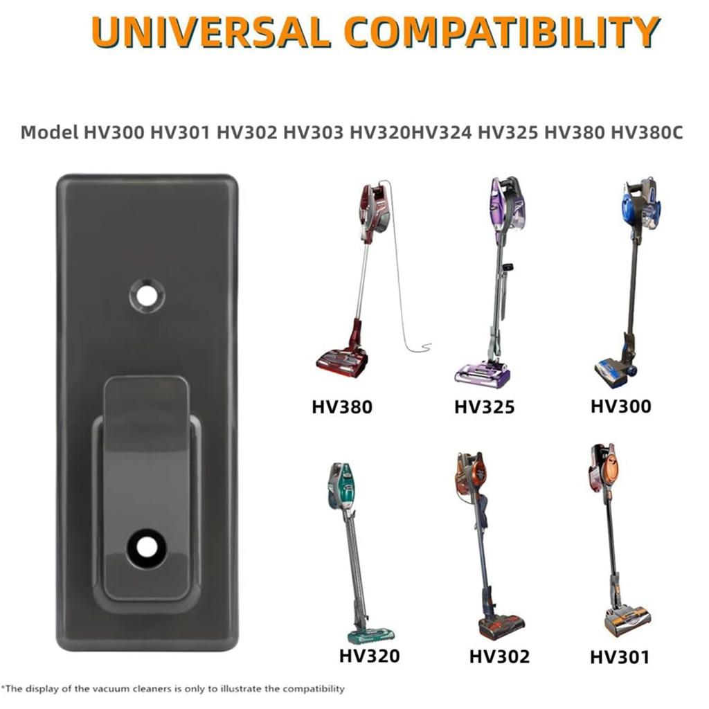 Wall Mount Holder for Shark Rocket HV300 HV320 Upright Vacuum, Replace Parts 390FFJH380 / 416FFJV300 with Screwdriver
