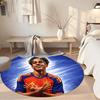 Yamal Round Area Rug Suitable for Foyer Outdoor Hallway Kitchen Anti-slip Round Rug Decorate Offices Perfect Gift for Women Men