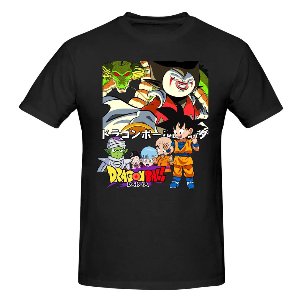2026 Новые Мужские Женские Футболки Dragon Ball Streetwear С коротким рукавом 100% Хлопок Футболка с Фризой Повседневный Новый Дизайн Графические Футболки Рубашка