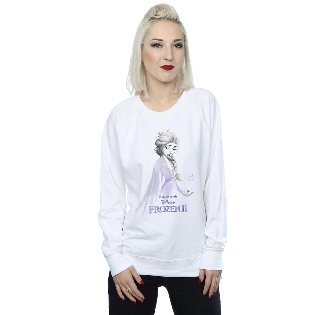 Disney Womens/Ladies Frozen 2 Elsa Unity Snowflake Sweatshirt