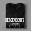 Descendents Группа Футболка Лето Хлопковые Футболки Для Мужчин Повседневный Дизайн Футболка Короткий Рукав Эстетичные Футболки