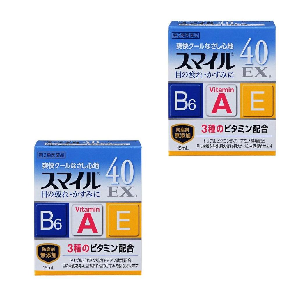 Lion Smile 40 EX освежающие глазные капли, 15 мл