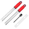 2Pcs Cheese Grater Lemon Zester Kitchen Grater Parmesan Cheese Slicer Chocolate Ginger Spice Citrus Grater Home Cooking Utensils