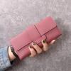 New Ladies' Long Purse Clutch Multi-functional PU Purse Korean Version of Simple Fashion Wallet