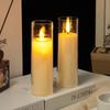 Remote Control LED Flickering Candle Cup for Weddings and Birthdays