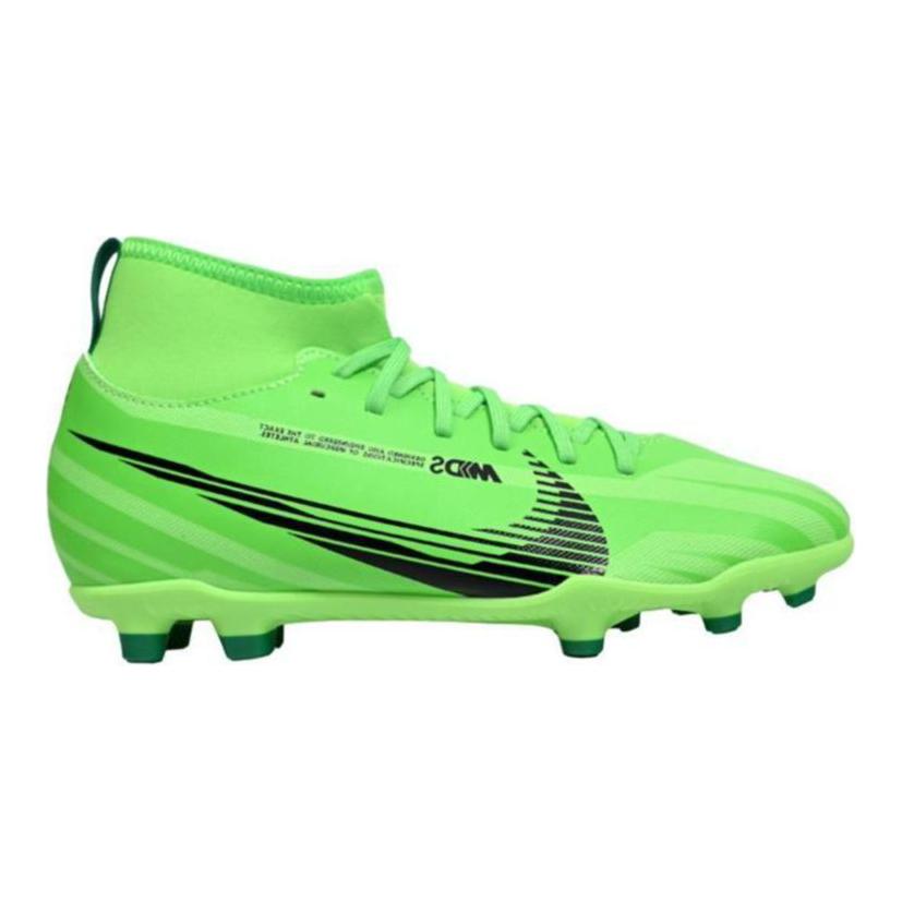 Nike Детские кроссовки Mercurial Superfly 9 Club MG GS Dream Speed ​​— Green Strike Stadium — зеленый черный FJ7192-300