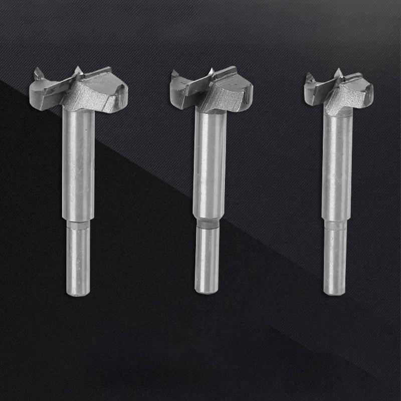 Durable Forstner Wood Boring Hole Saw Auger Opener Triangular Cutter Tool Drill Bit With High Hardness