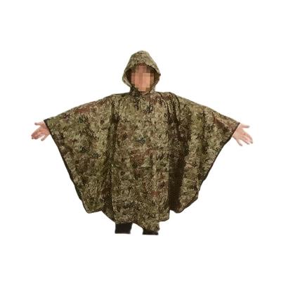 Плащ-пончо камуфляжный Ground Force PX Item дождевик Showa Equipment велосипедный дождевик дождевая экипировка сумка для хранения [CIWS] самооборона мужской