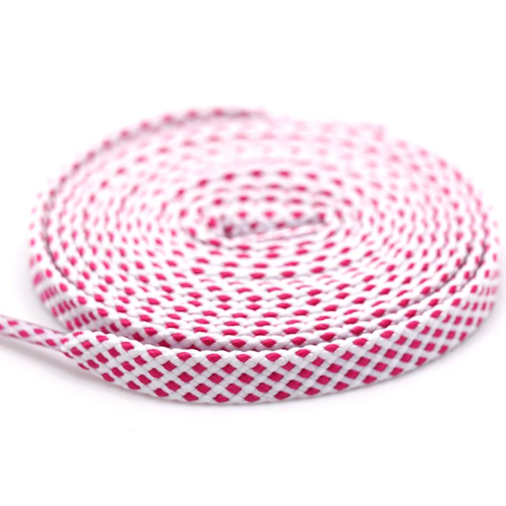 1 пара плоских шнурков, двухцветные повседневные кроссовки, кружевная обувь унисекс, веревочные аксессуары, модные аксессуары