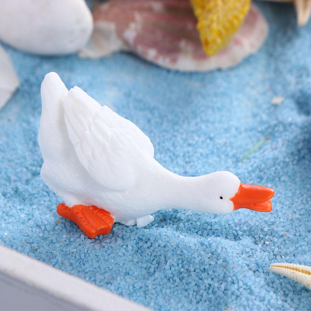 Accessories Fairy Garden Parent-child Gift Bonsai Ornament Miniatures Goose Figurine Desk Pot Craft