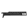 Metal Dental Span Measuring Ruler Double Sided Availability Medical Tool For Dentistry