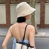 Однотонная шляпа от солнца с широкими полями, шляпа рыбака, модная панама, женская