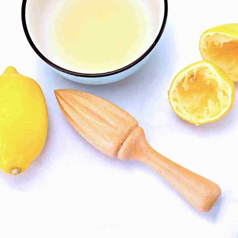Wooden Press Cone Manual Juicer Log Color Fruit Orange Juice Extractor Lemon Fruit Juice Squeezer